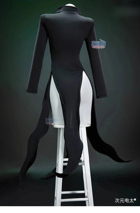 One Punch Man Tornado of Terror Senritsu No Tatsumaki Cosplay Costume Wig Black Dress Women Girl Outfit Halloween Child Uniform