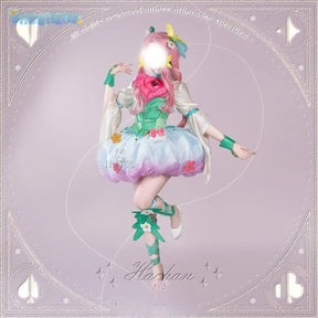 Anime MIRAI DAYS Ha-chan Cure Felice Cosplay Costume Lolita dress accessories props wigs sweet Halloween woman ha-chan uniform