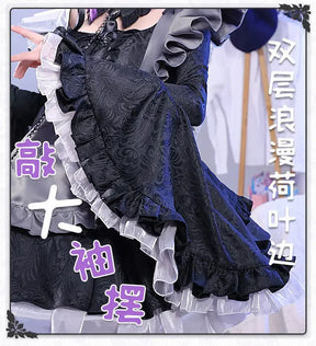 Kitagawa Marin My Dress-Up Darling Cos Name Cosplay Costume Dress hat accessories socks apron girl Halloween Lolita maid uniform