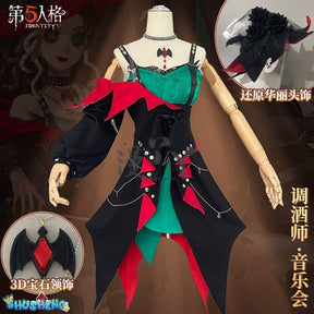 Barmaid Demi Bourbon Cosplay Costume Halloween Christmas Role Playing Party Comic con Game Anime Costume