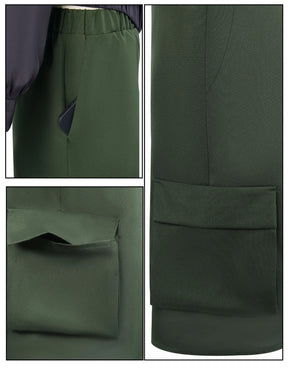 Anime Sakamoto Days Heisuke Mashimo Cosplay Costume Black Green Jacket Pants Halloween Party for Women Men Props Carnival