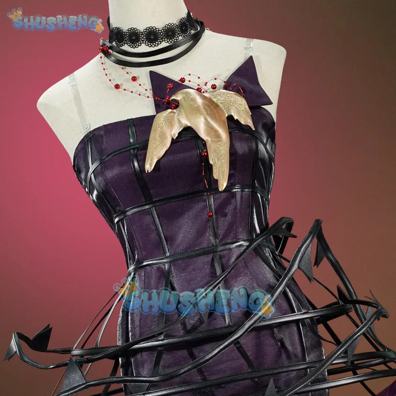 Isolde Cosplay Costume Game Reverse:1999 The Prisoner in the Cave Uniform Halloween Carnival Party Christmas Play Role Clothing