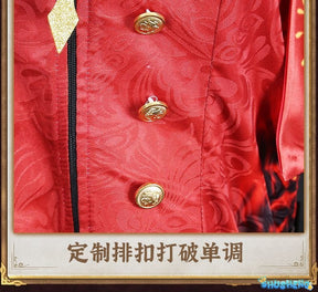 Anime Identity V Victor Grantz Postman Initial Skin Gorgeous Uniform Cosplay Costume Halloween Party Outfit