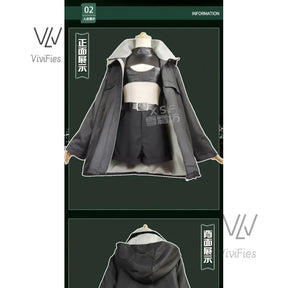 New Anime Yofukashi No Uta Cosplay Nanakusa Nazuna Cosplay Costume Call of The Night Cosplay Costume Halloween Coak Cloak