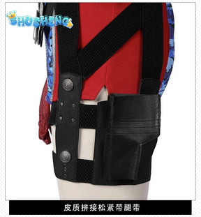 Carnival Halloween The Boys Season 4 Firecracker Cosplay Costume New Heroine Bullets Outfit Battle Jumpsuit With Props