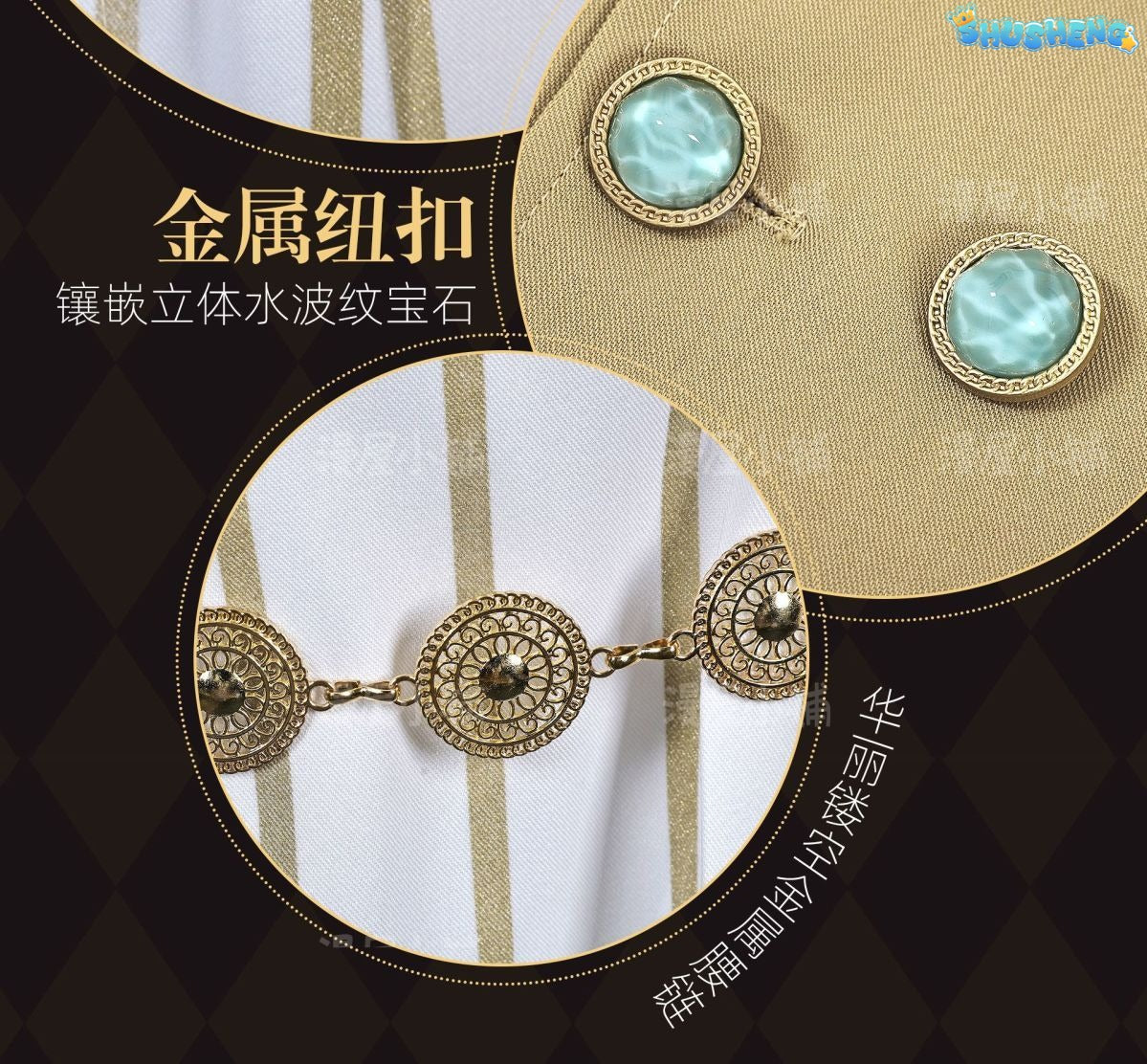 Identity V Norton Campbell Prospector Cosplay Costume Resplendent Lone Wolf‌ Uniform Halloween Carnival Party Play Role Clothing