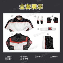 Movie Superhero Mister Terrific Cospaly Costume Adult Men's Woman Halloween Fantasy New Uniform Shoes Coat Pants Belt Glove Set