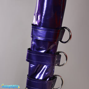 Rivals Psylocke Cosplay Costume Sexy Leather Jumpsuit Bodysuit Accessories Prop Game Uniform Women Anime Role Play Outfits