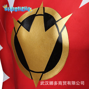 Red Kyoryu Sentai Cosplay Costume 3D Print Kyoryu Zyuranger Ranger Cosplay Costumes Green Rangers Zentai Just Bodysuit