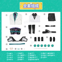 Sage Cosplay Costume Game Valorant Uniform Halloween Carnival Party Christmas Play Role Clothes Clothing for Women