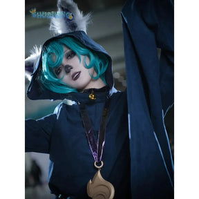 Game Lol Vex Dawnbringer Cosplay Costume Ears hats wigs accessories Halloween party cute man woman set