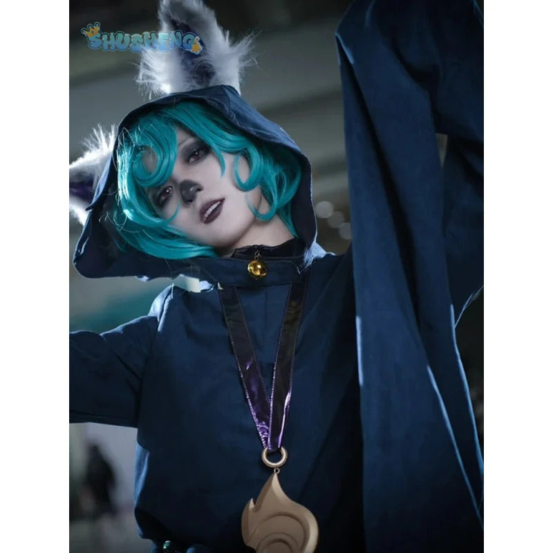 Game Lol Vex Dawnbringer Cosplay Costume Ears hats wigs accessories Halloween party cute man woman set