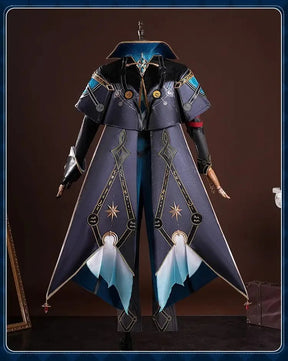 Honkai Star Rail Anaxa Cosplay Costume Uniform Earrings Anaxagoras Grove of Epiphany Amphoreus Halloween Party for Women Men