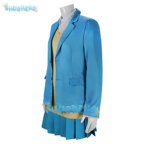 Anime Blue Box Chinatsu Kano Cosplay Costume Wig School Uniform Skirt Ao No Hako Hina Chono Halloween Party for Women Set