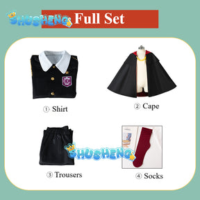 SPY FAMILY Damian Desmond Cosplay Costume Halloween Christmas Carnival Party Dress Up Outfit for Adults and Children Full Set