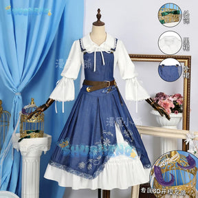 Shusheng-N Game Arknights BAGPIPE Cosplay Costume Uniform Halloween Carnival Party Christmas Play Role Clothes Clothing for Women