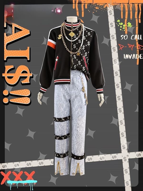 Shusheng-R Ensemble Stars Amagi Hiiro/Amagi Rinne Cosplay Costume Full Set Uniform Props Accessories Halloween Carnival Party