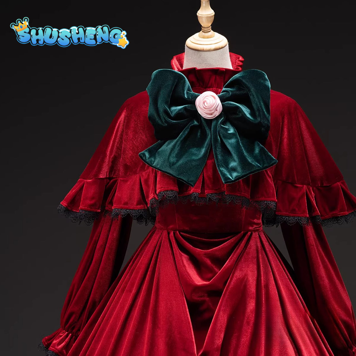 Game Cosplay Series: Rozen Maiden Shinku Lolita Cosplay High quality Costume full set S-XL Shusheng