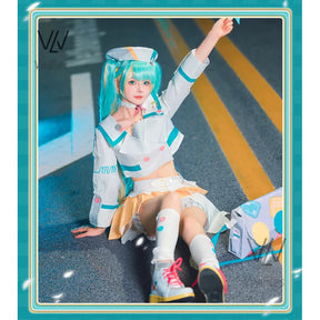 Anime Demon Miku Cosplay Costumes Women  Wings wrap Suit Miku Cute Devil Uniform With  Halloween Carnival Party Clothes