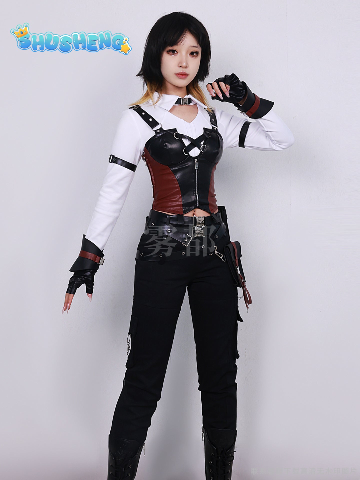 Game Love Deepspace Heroines Cosplay Costume Wig Abysswalker Hunter Uniform Halloween Party Outfit for Women Girls Anime Clothes