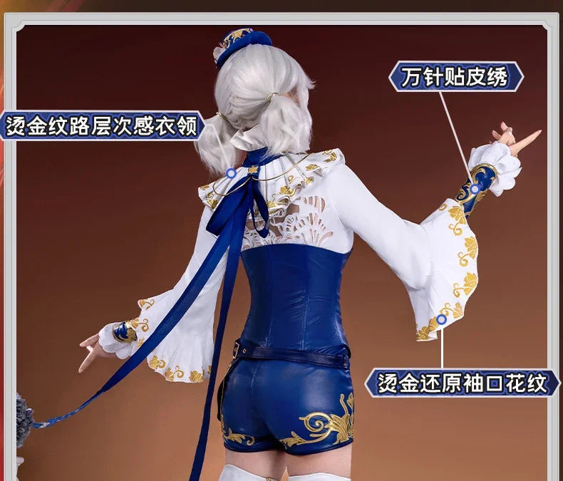 Cheerleader Cosplay Costume Game Identity Ⅴ E-Sports Surge Uniform Halloween Carnival Party Christmas Play Role Clothes Clothing