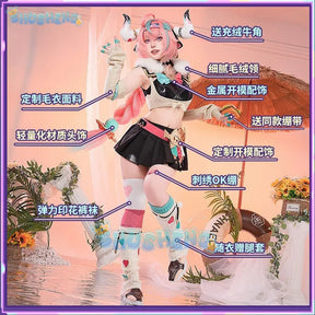 Shusheng-R Genshin Impact Varesa Wrestlers Cosplay Costume Uniform Halloween Carnival Party Christmas Play Role Clothes Clothing for Women