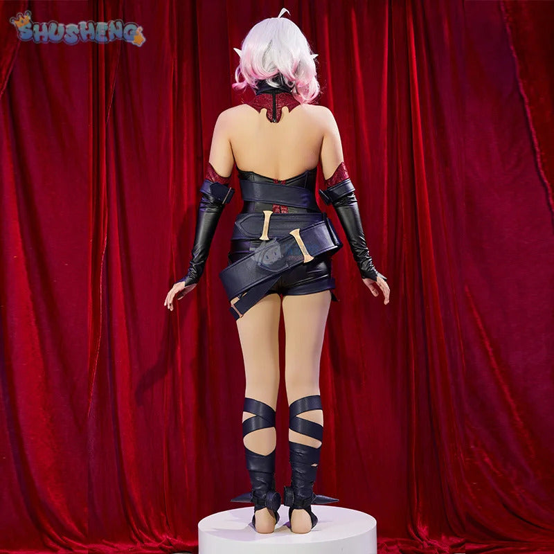 Briar Game LOL Cosplay the Restrained Hunger Costume Sexy jumpsuit leather suit party carnival high-quality Woman uniform outfit