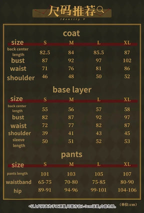 Shusheng-R Identity Ⅴ Survivors Mercenary Full Set Uniform Cosplay Costume