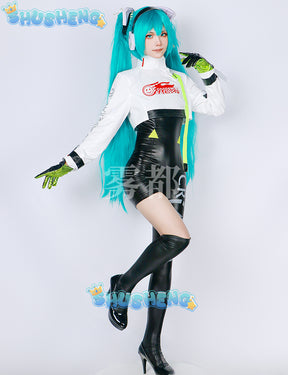 Anime Mikuu 2022 Racing Cosplay Costumes Women Game Hatsune Miku Anime Clothes Cosplay