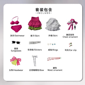 Zani Carlotta Cosplay Costume Game Wuthering Waves Uniform Halloween Carnival Party  Christmas Play Role Clothes Clothing