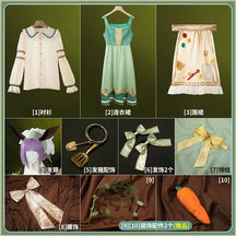 Shusheng Umamusume: Pretty Derby Rice Shower Cosplay Costume Dress Uniform Hallowen Carnival Party Play Role for Women Man