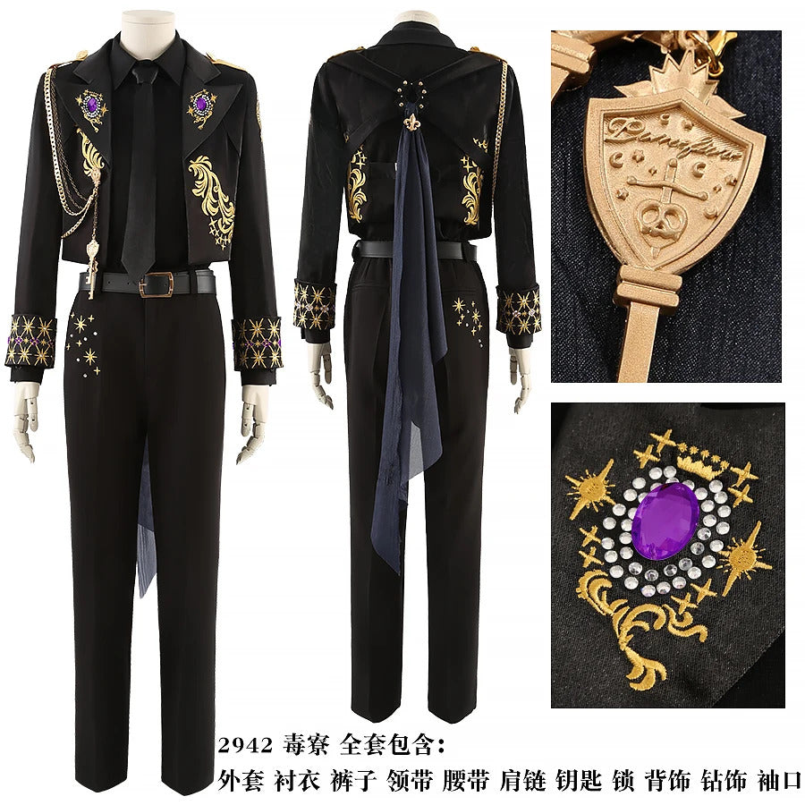 Twisted Wonderland‌ Heartslabyul‌Savanaclaw‌‌For Octavine‌ Scarab‌ Pomefiore‌ Ignihyde‌ Diasomnia‌ Cosplay Costume Uniform