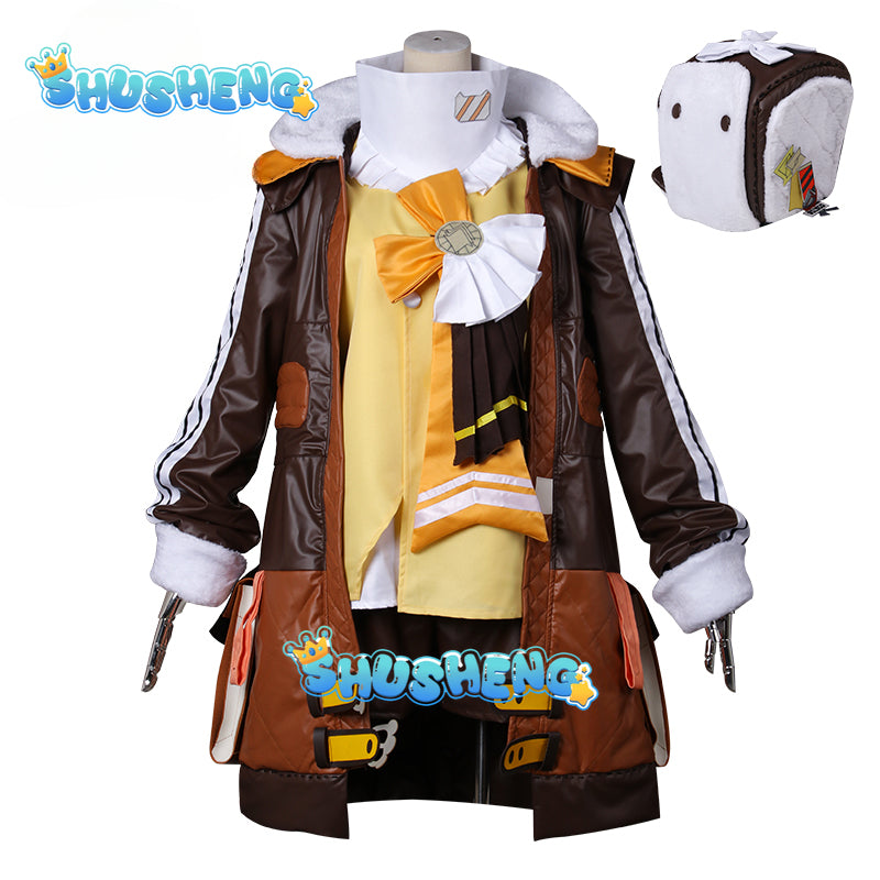 Game Honkai Star Rail Hook Cosplay Costume Wig Uniform Hat Coat The Moles Underworld Halloween Girls Game Outfit