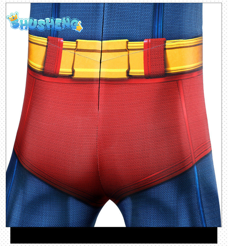 SuperMan Cosplay 3D Printed Zentai Bodysuit Superman Clark Kent Spandex Outfit Cosplay Halloween Costume