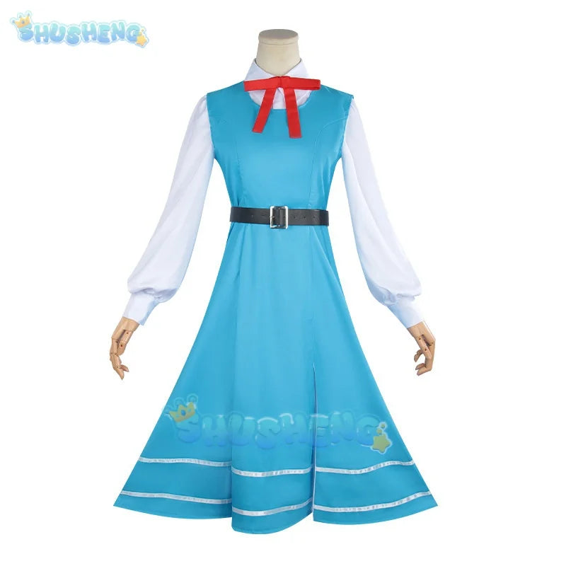 Anime The Admire Magical Girls Morino Korisu Cosplay Costume Gushing Over Magical Girls Lolita Maid Attire Lovely Dress Wig Suit