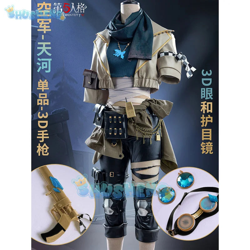 Game Identity V Coordinator Martha Behamfil Cosplay Costume Party Suit Coat Shirt Pants Halloween Uniforms Custom Made