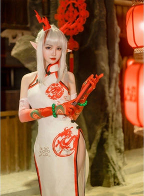Arknights Nian Joyful Ramble Cosplay Costume Cos Game Anime Party Uniform Hallowen Play Role Clothes Clothing