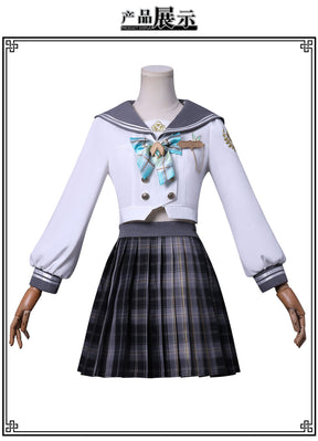 Anime Game Honkai Star Rail Fireflies Spring Missive Cosplay Clothing Full Set Costume Outfits For Woman JK Dress Cosplay Party