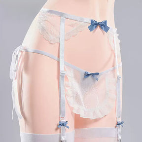 Shusheng-R Succubus Cosplay Costume Maid Dress Sexy Lovely Uniform Halloween Party Role Play Outfit Women