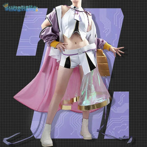 Game NIKKE：The Goddess of Victory Syuen Cosplay Costume Halloween Party New Coat Skirt Wig Prop Set Men Women Fashion Uniform