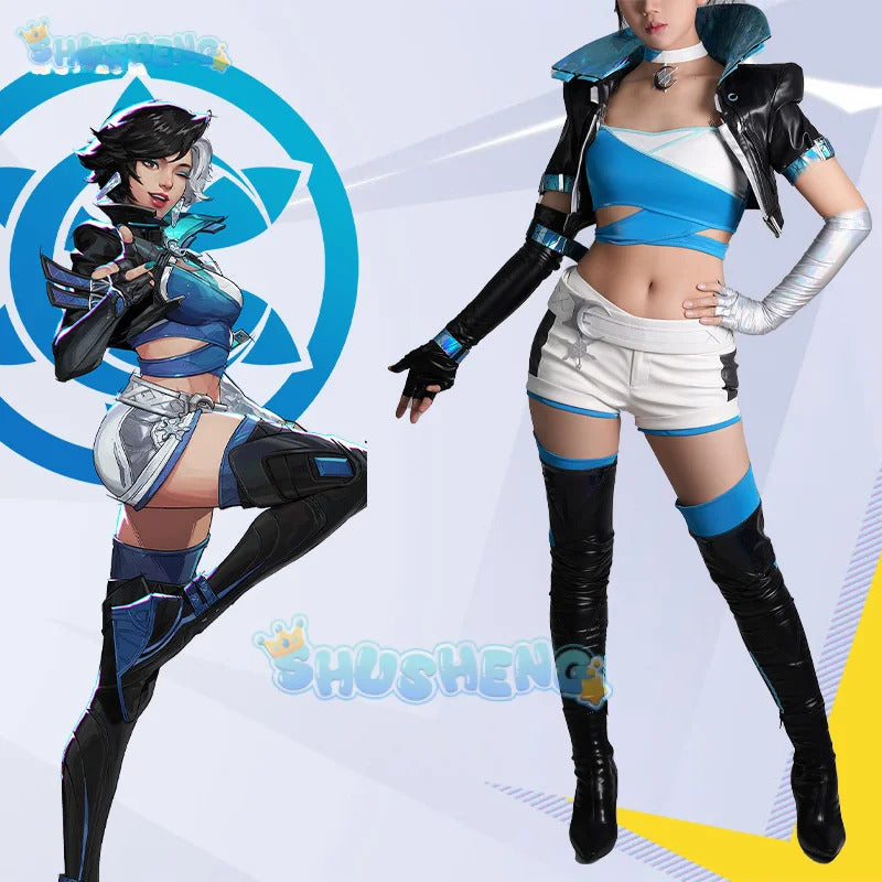 Luna Snow Cosplay Costume Seol Hee Uniform Halloween Carnival Party Christmas Play Role Clothes Clothing for Women
