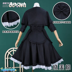 Anime Akemi Homura Cosplay Costume Fighting Uniform Stockings Akemi Homura Outfits