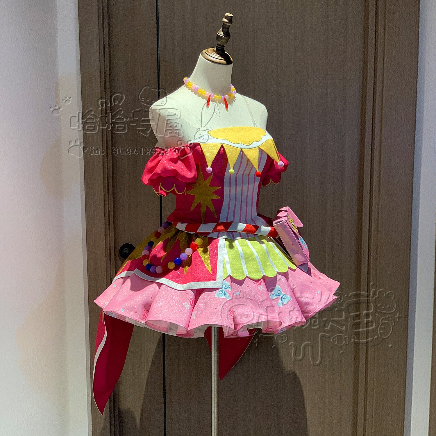 Shusheng-R Aikatsu! Hoshimiya Ichigo/Kiriya Aoi/shibuki ran Cosplay Costume For Halloween Christmas Carnival Role Play Lolita Dress
