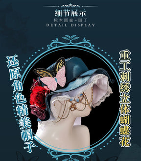 Gardener From Identity V Emma Woods Cosplay Costume Gardener Emma Woods Specimen Gallery Dress women halloween Costumes