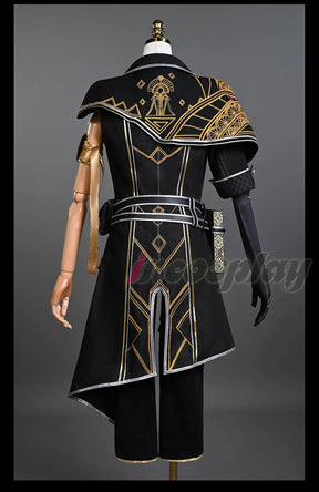 Lune Cosplay Costume Game Clair Obscur: Expedition 33 Coat Vest Pants Uniform Halloween Carnival Party Play Role Clothing