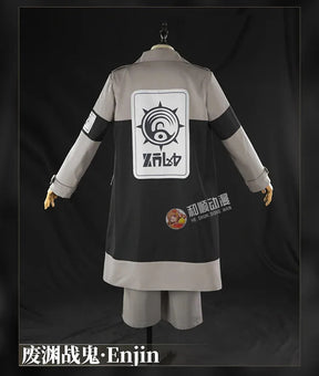 Anime Enjin GACHIAKUTA Cosplay Nji Costume Halloween party fashion men women uniforms jacket pants shirt prop wig New set
