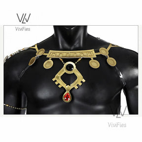 New Game Ganondorf Tears of the Kingdom Cosplay Costume Character Uniform Halloween Carnival Costume Complete Set Men Suit