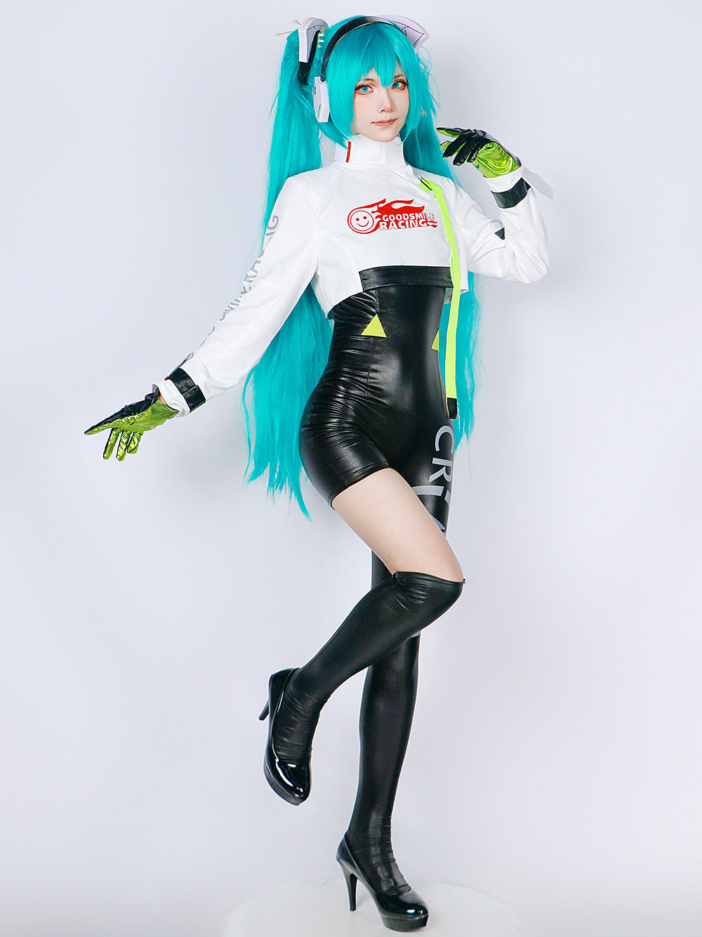 Anime Mikuu 2022 Racing Cosplay Costumes Women Game Hatsune Miku Anime Clothes Cosplay