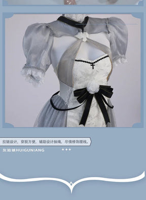 NIKKE：The Goddess of Victory Cinderella Cosplay Costume Anniversary Illustration Dress Halloween Carnival Sweet Lolita Uniform