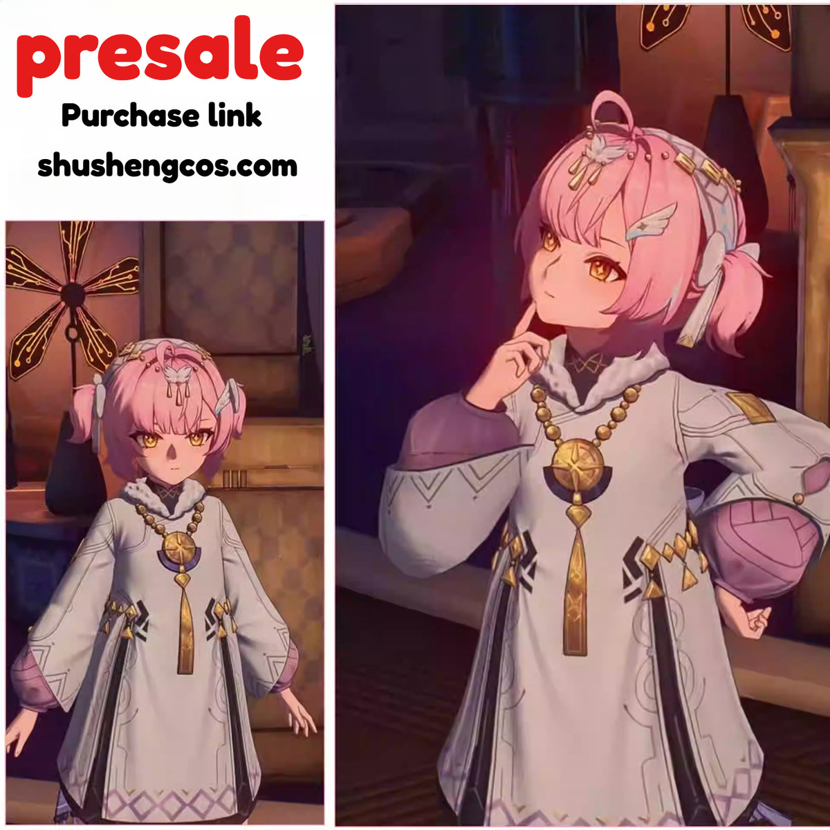 presale! Game Cosplay Series: Wuthering Waves-（Aemeath/Child Aemeath） Cosplay Costume full set Shushengcos